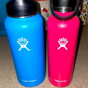 Pink and Blue Hydroflask